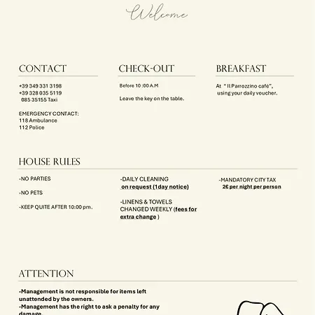 Nocleg ze śniadaniem Clemente 3*